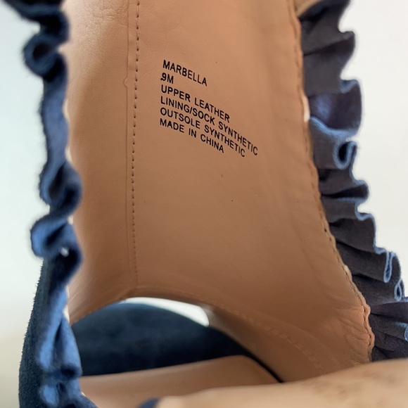 Kate Spade Woman’s Blue High Heeled Sandal, size 9M - Picture 4 of 10